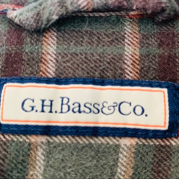 G.H. Bass & Co Plaid Shirt - Picture 5 of 6